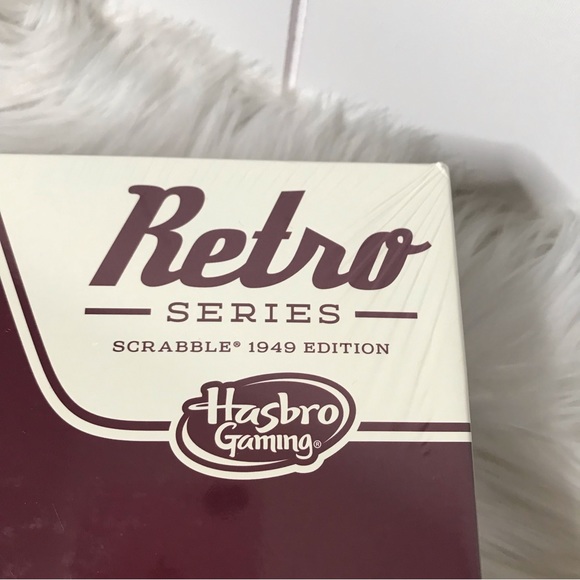 NIB Hasbro Retro Series 1949 Edition Family Scrabble Crossword Game - Picture 2 of 6